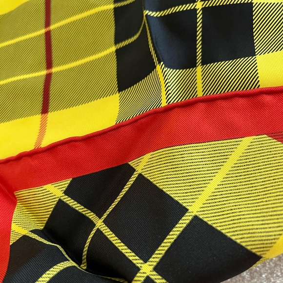 BURBERRY SILK SCARF AUTHENTIC! NWT! - Picture 6 of 10